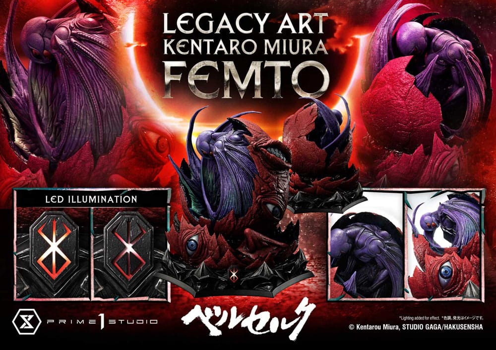 Berserk Ultimate Legacy Art Kentaro Miura Statue 1/4 Femto 46 cm