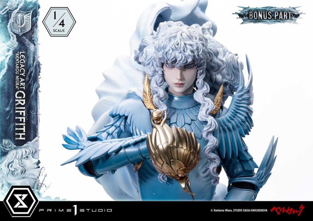 Berserk Legacy Art "Kentarou Miura" Statue 1/4 Griffith Bonus Version 93 cm