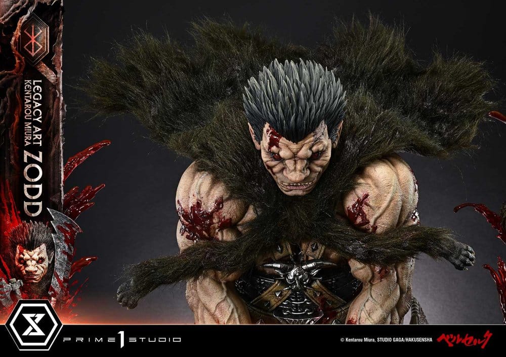 Berserk Legacy Art "Kentarou Miura" Statue 1/4 Zodd 88 cm