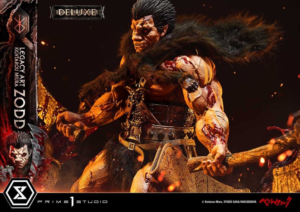 Berserk Legacy Art "Kentarou Miura" Statue 1/4 Zodd Deluxe Version 88 cm