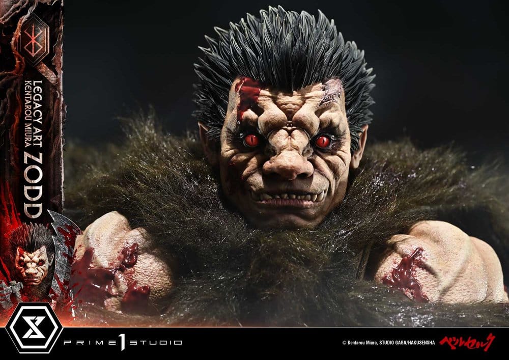 Berserk Legacy Art "Kentarou Miura" Statue 1/4 Zodd Deluxe Version 88 cm