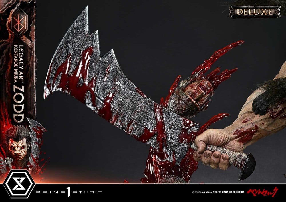 Berserk Legacy Art "Kentarou Miura" Statue 1/4 Zodd Deluxe Version 88 cm