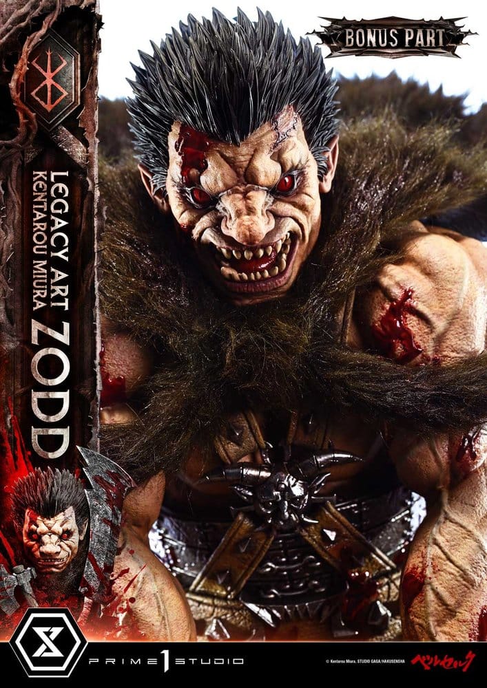 Berserk Legacy Art "Kentarou Miura" Statue 1/4 Zodd DX Bonus Version 88 cm