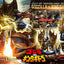 Godzilla Legacy Art "Noriyoshi Ohrai" Statue Heisei Godzilla Godzilla vs. King Ghidorah 82 cm