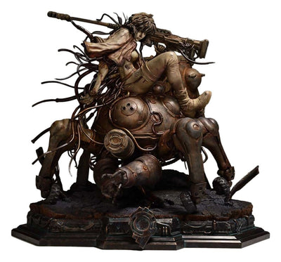 Ghost in the Shell Stand Alone Complex The Legend of Beauty and the Beast Statue 1/4 Motoko Kusanagi & Tachikoma Art by Entei Ryu Bonus Version 53 cm