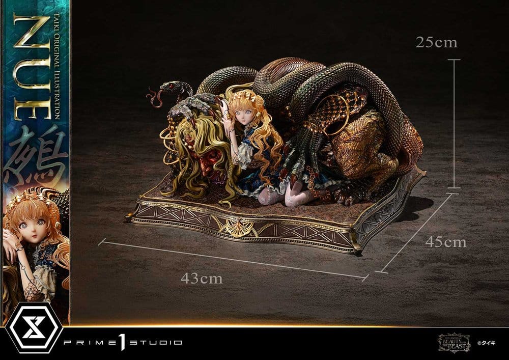 The Legend of Beauty and the Beast Statue 1/5 Nue Art by Taiki 45 cm