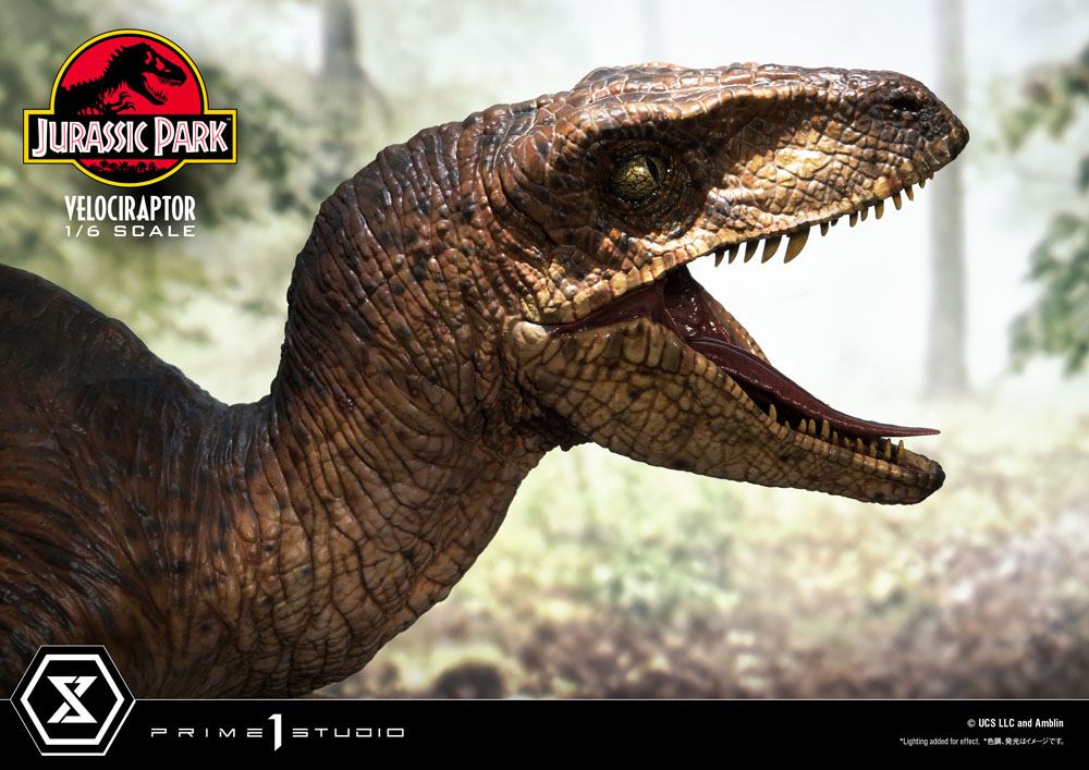 Jurassic Park Legacy Museum Collection Statue 1/6 Velociraptor Attack 38 cm