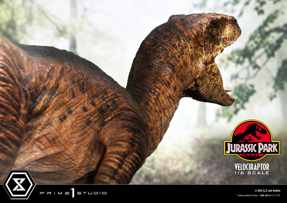 Jurassic Park Legacy Museum Collection Statue 1/6 Velociraptor Attack 38 cm