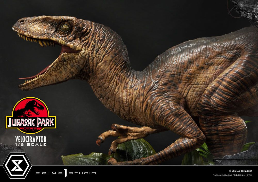 Jurassic Park Legacy Museum Collection Statue 1/6 Velociraptor Attack 38 cm