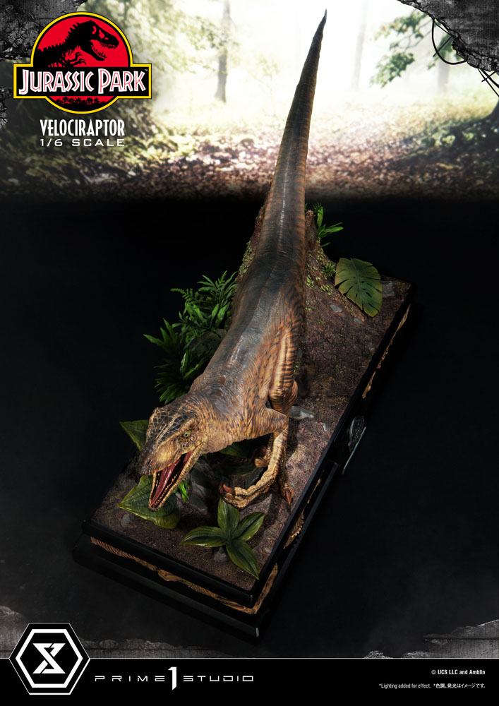 Jurassic Park Legacy Museum Collection Statue 1/6 Velociraptor Attack 38 cm