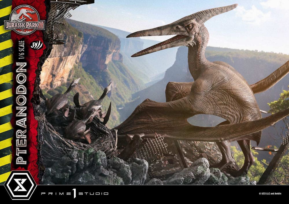 Jurassic Park III Legacy Museum Collection Statue 1/6 Pteranodon 68 cm