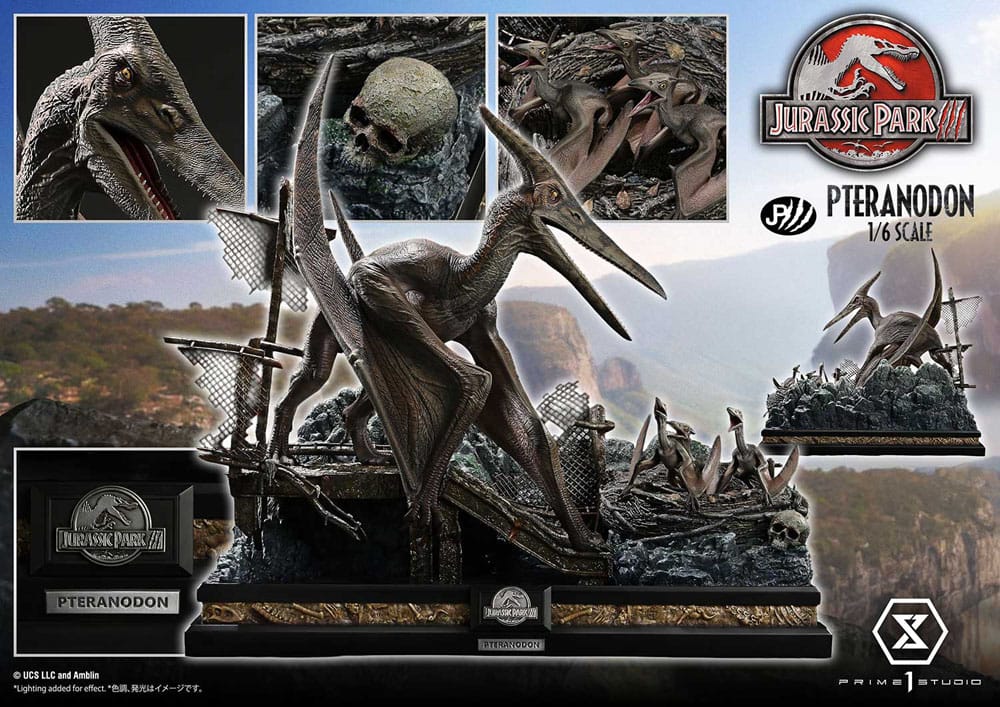 Jurassic Park III Legacy Museum Collection Statue 1/6 Pteranodon 68 cm