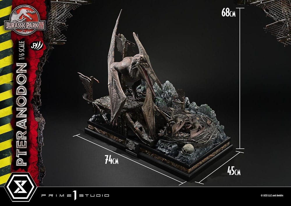 Jurassic Park III Legacy Museum Collection Statue 1/6 Pteranodon 68 cm