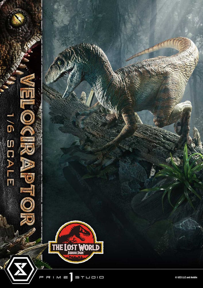 Jurassic Park II Legacy Museum Collection Statue 1/6 Velociraptor 41 cm