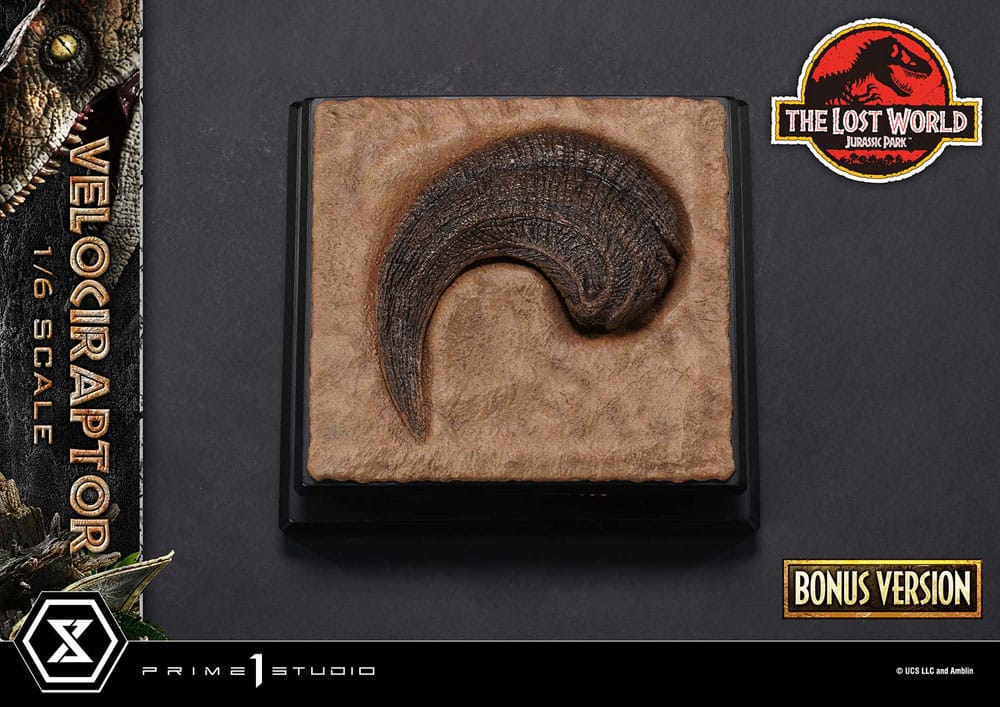 Jurassic Park II Legacy Museum Collection Statue 1/6 Velociraptor Bonus Version 41 cm