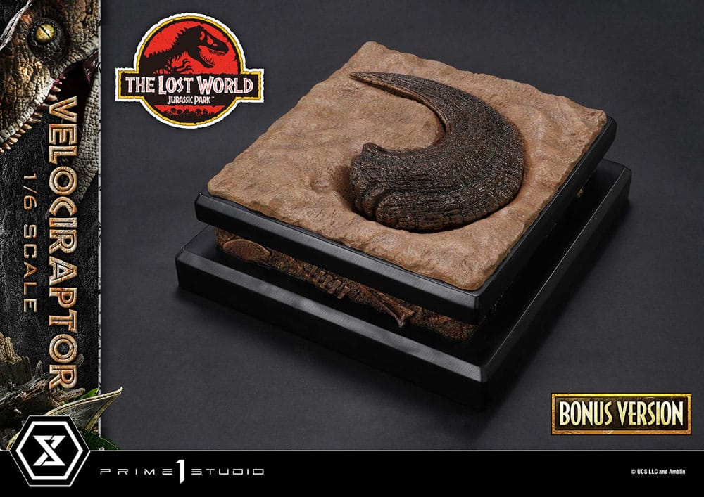 Jurassic Park II Legacy Museum Collection Statue 1/6 Velociraptor Bonus Version 41 cm