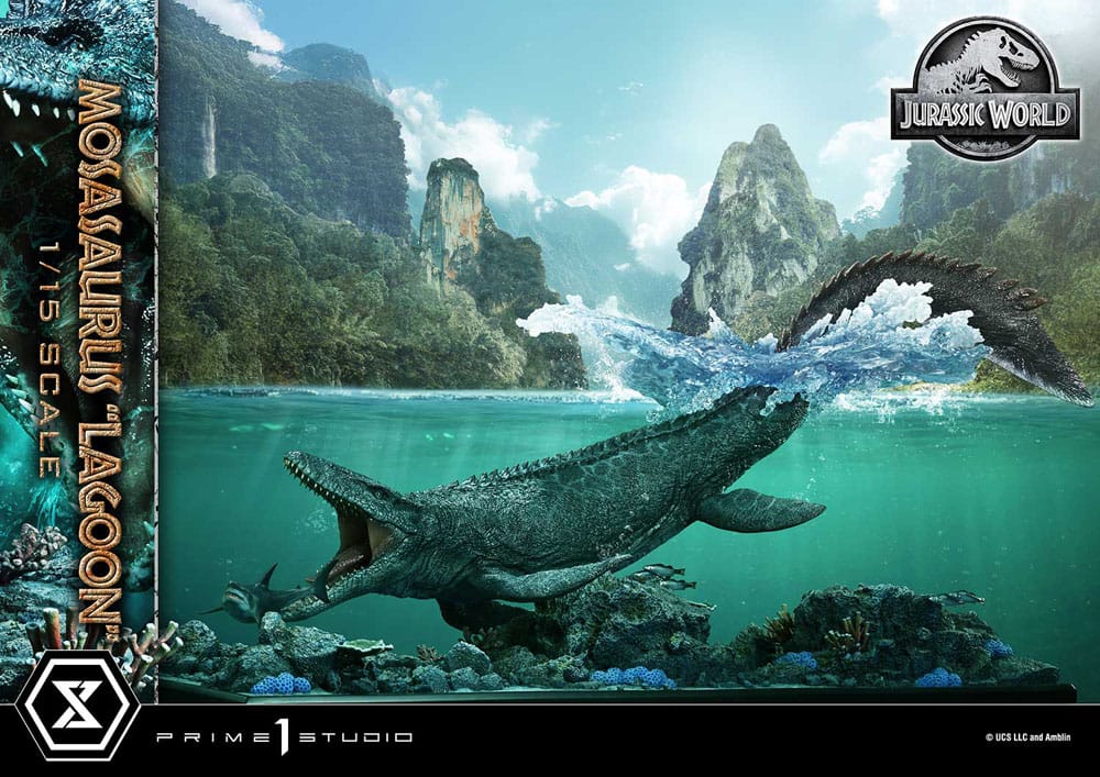 Jurassic World Legacy Museum Collection Statue 1/15 Mosasaurus "Lagoon" 57 cm