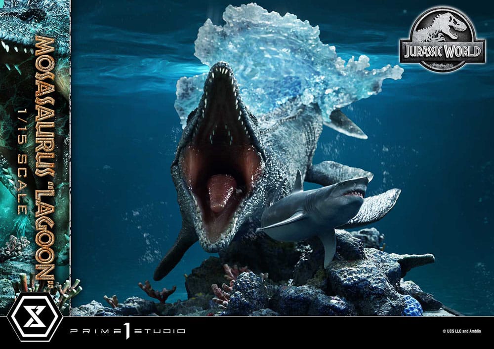 Jurassic World Legacy Museum Collection Statue 1/15 Mosasaurus "Lagoon" 57 cm