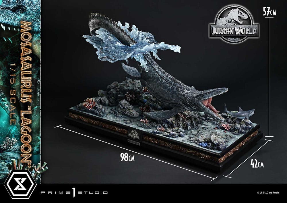 Jurassic World Legacy Museum Collection Statue 1/15 Mosasaurus "Lagoon" 57 cm