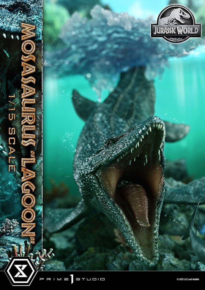 Jurassic World Legacy Museum Collection Statue 1/15 Mosasaurus "Lagoon" Bonus Version 57 cm