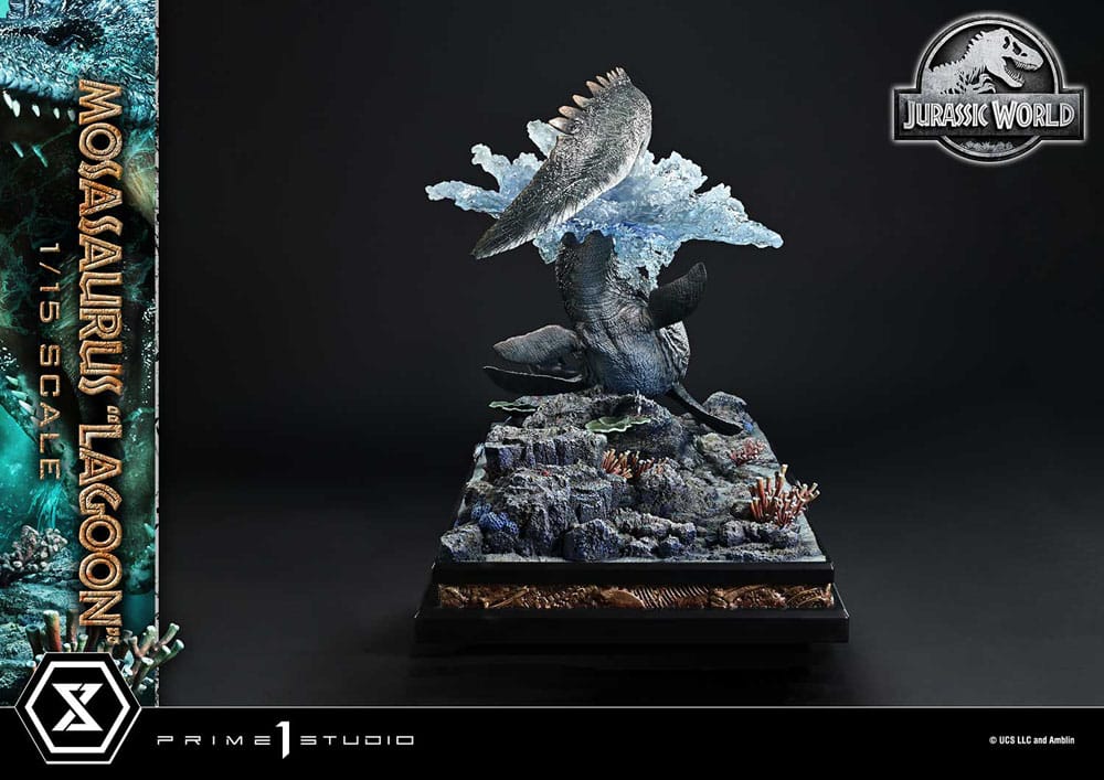 Jurassic World Legacy Museum Collection Statue 1/15 Mosasaurus "Lagoon" Bonus Version 57 cm