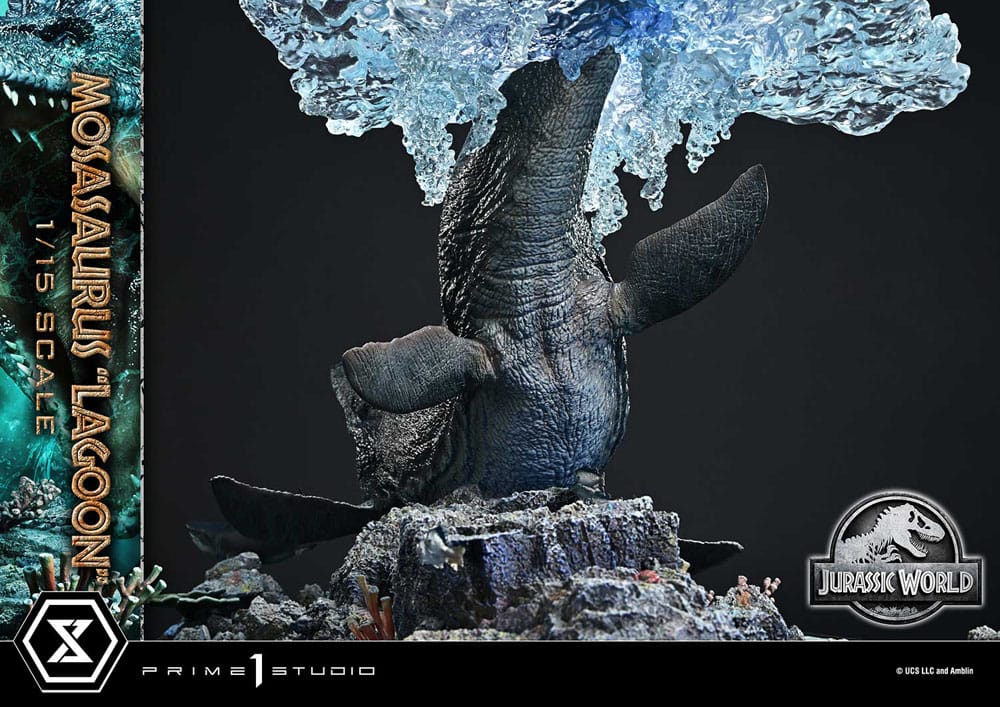 Jurassic World Legacy Museum Collection Statue 1/15 Mosasaurus "Lagoon" Bonus Version 57 cm