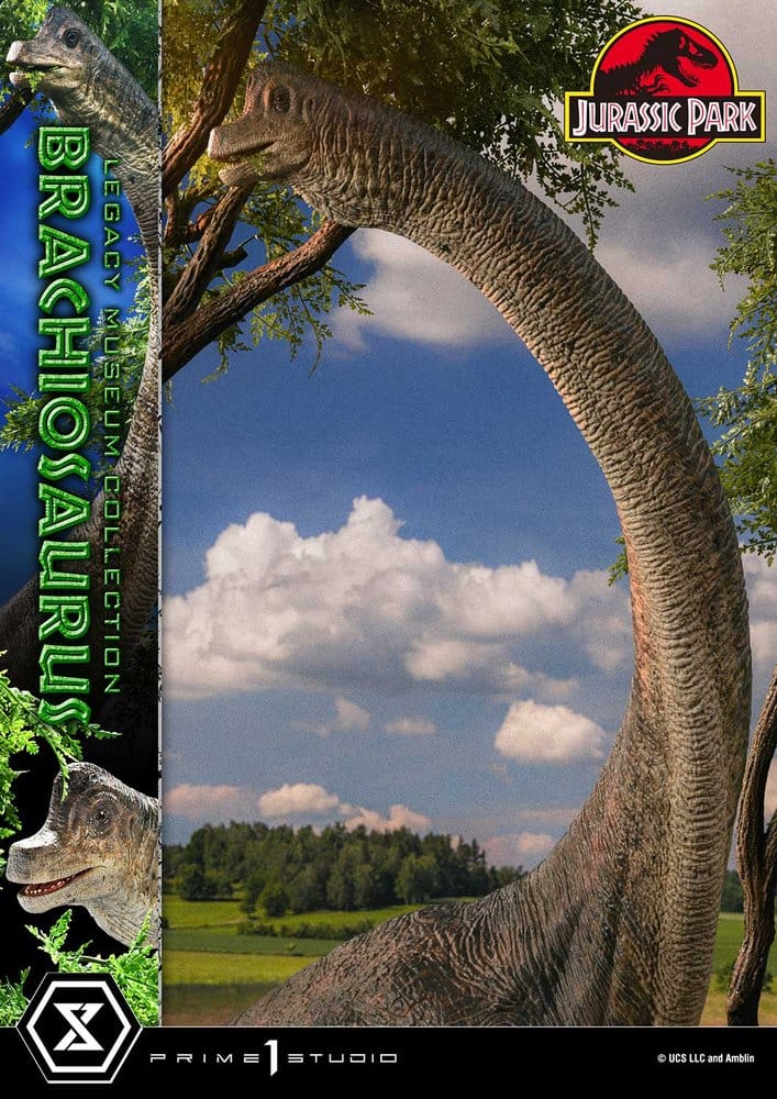 Jurassic Park (Film) Legacy Museum Collection Statue 1/15 Brachiosaurus 128 cm