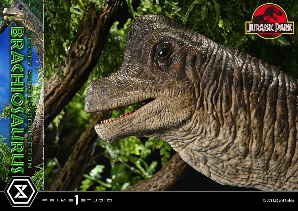 Jurassic Park (Film) Legacy Museum Collection Statue 1/15 Brachiosaurus Bonus Version 128 cm