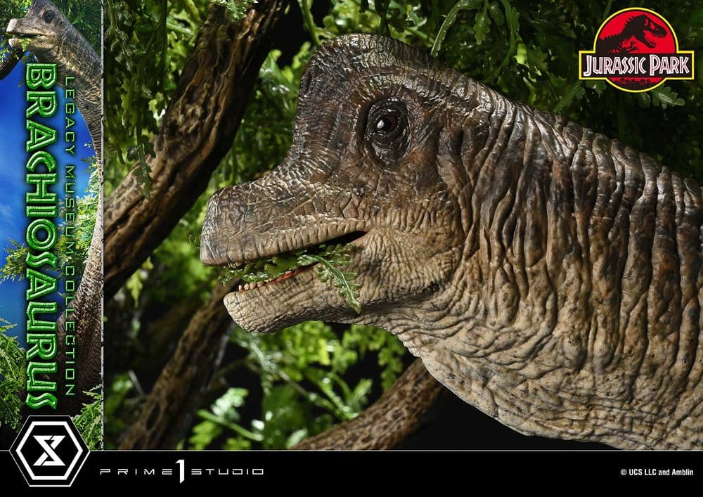 Jurassic Park (Film) Legacy Museum Collection Statue 1/15 Brachiosaurus Bonus Version 128 cm