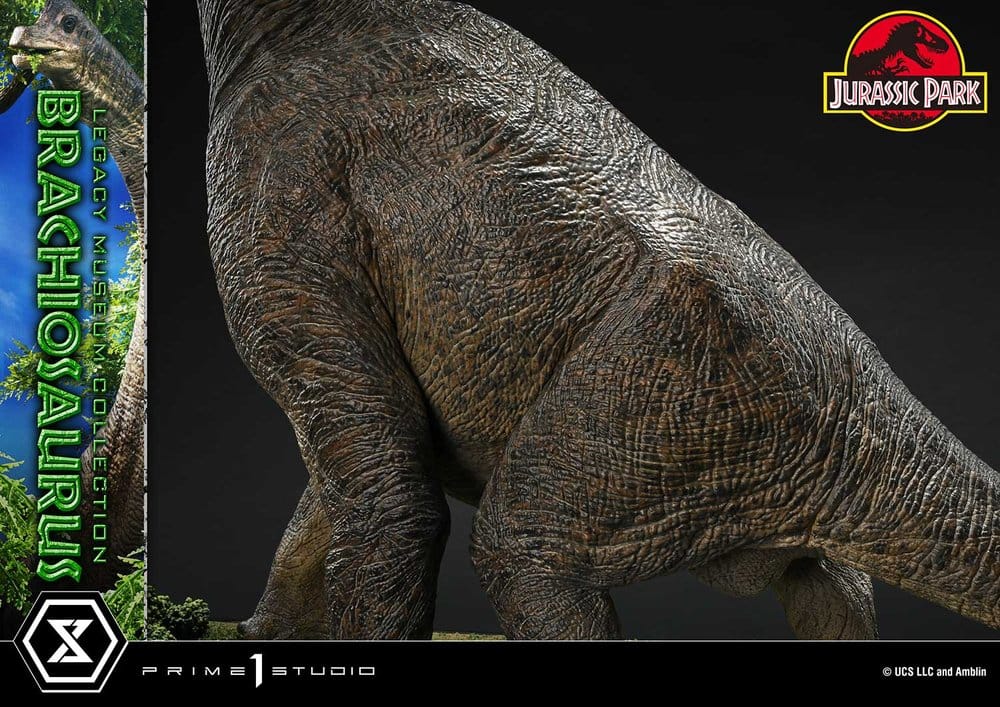 Jurassic Park (Film) Legacy Museum Collection Statue 1/15 Brachiosaurus Bonus Version 128 cm