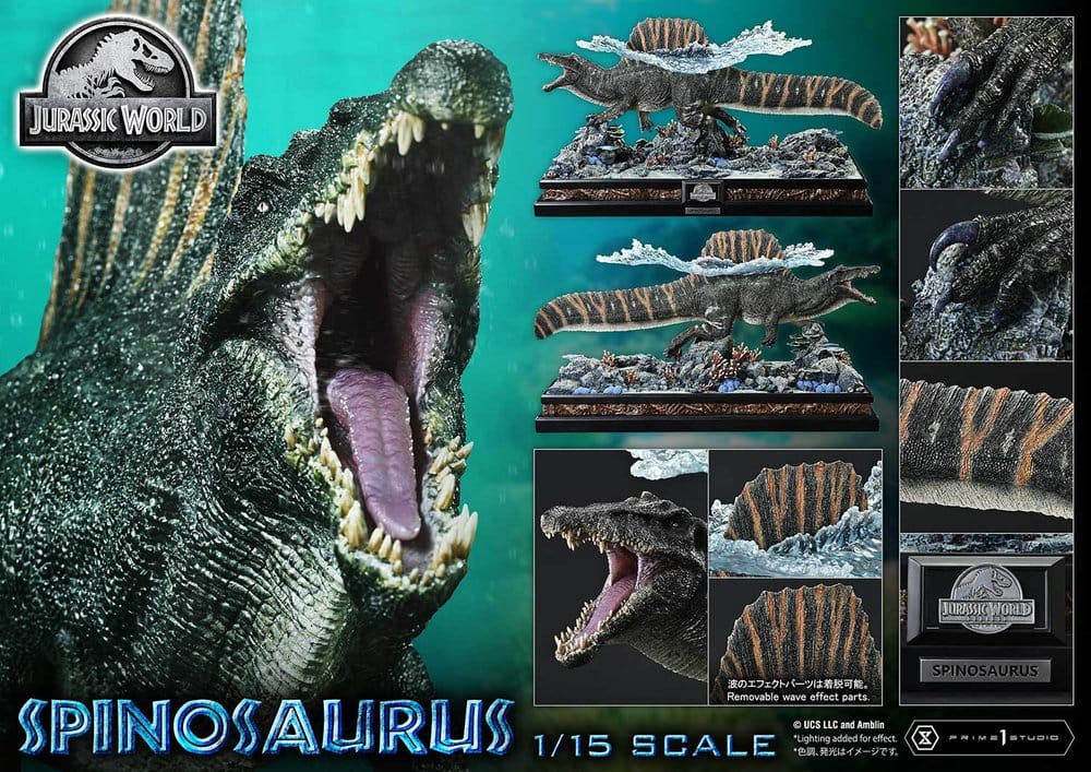 Jurassic World Rebirth (Film) Legacy Museum Collection Statue 1/15 Spinosaurus 39 cm