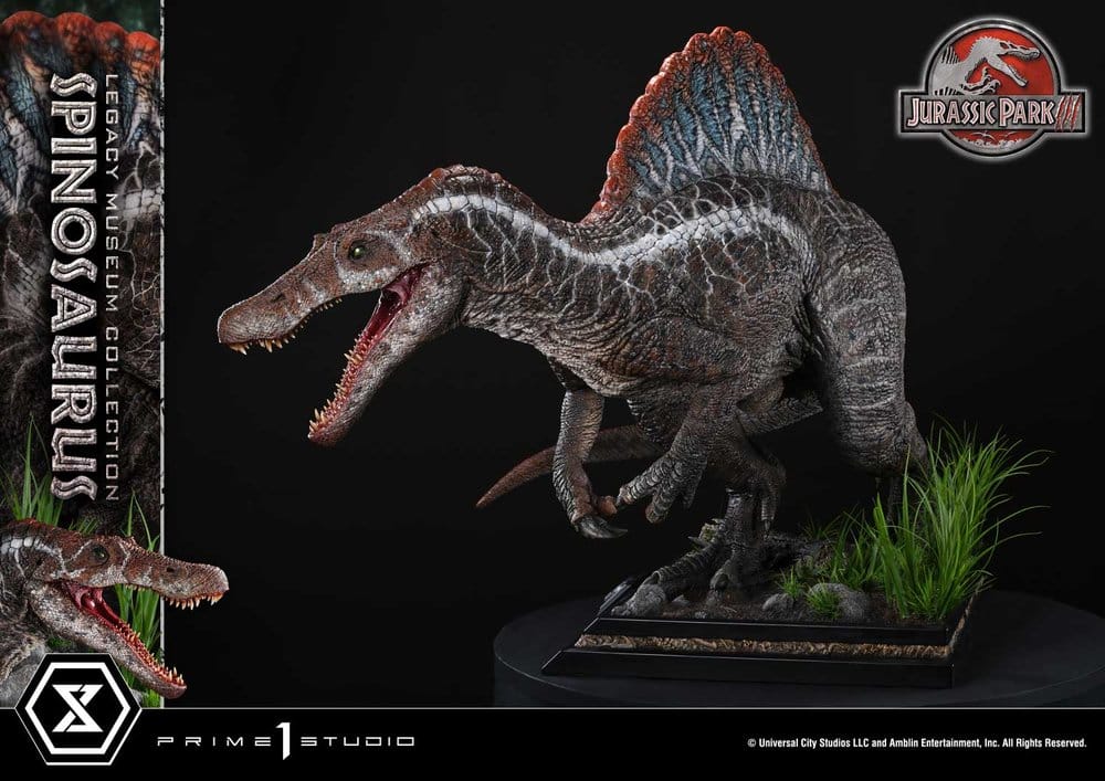 Jurassic Park Legacy Museum Collection Statue 1/6 Spinosaurus Bonus Version 134 cm