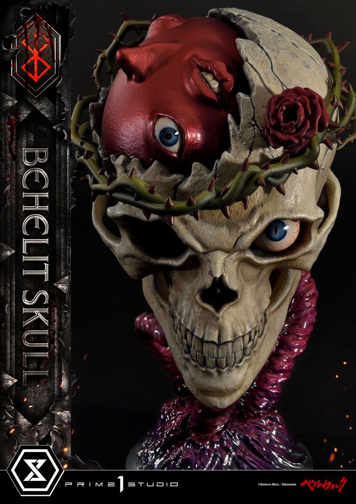 Berserk Life Scale Statue Behelit Skull 20 cm