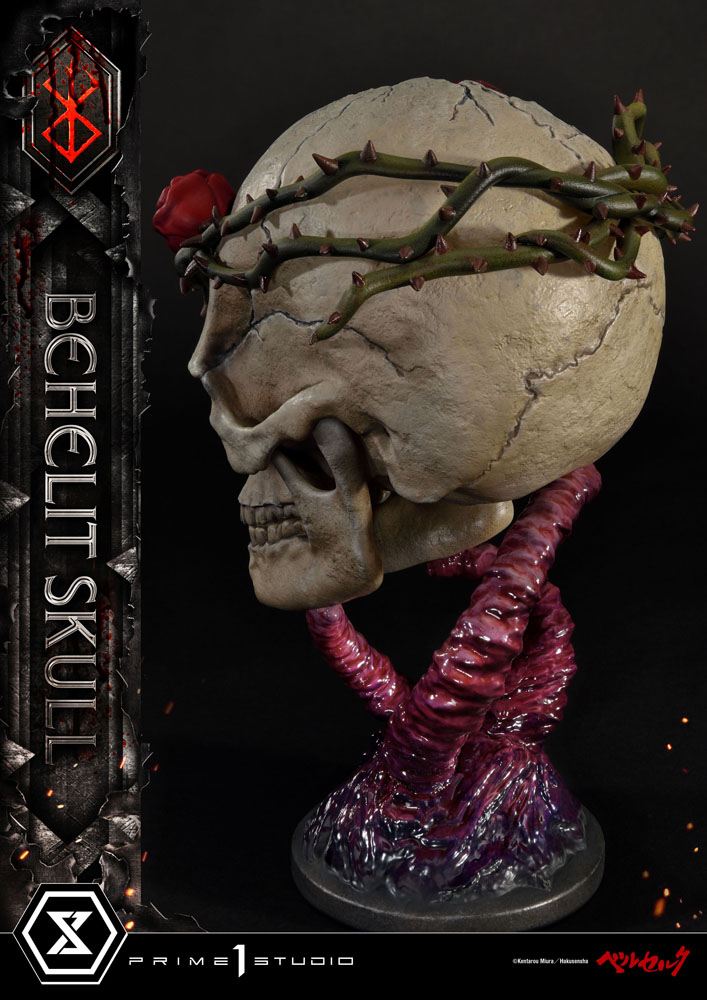 Berserk Life Scale Statue Behelit Skull 20 cm