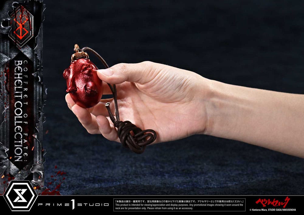 Berserk Life Scale Statues Behelit Skull 20 cm