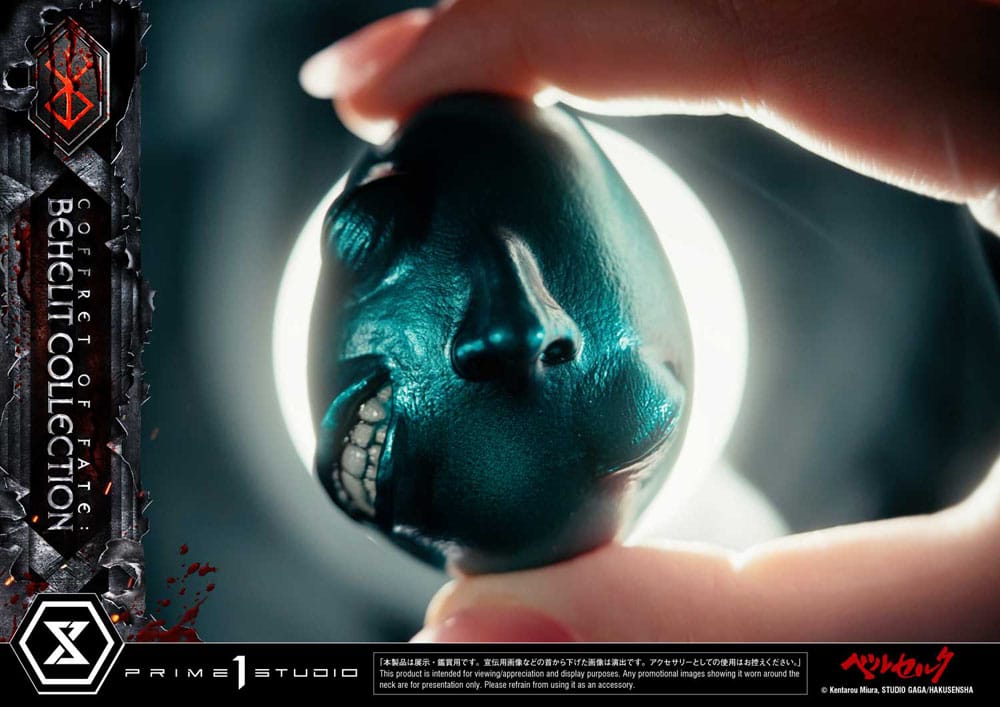 Berserk Life Scale Statues Behelit Skull 20 cm