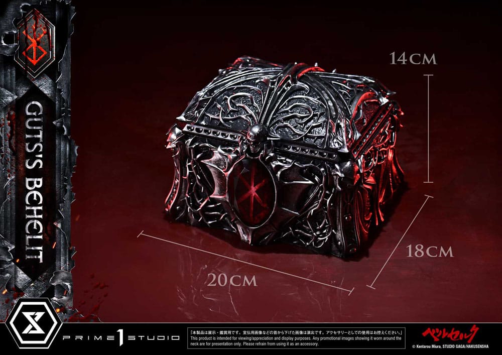 Berserk Life Scale Statue Gut's Behelit 5 cm