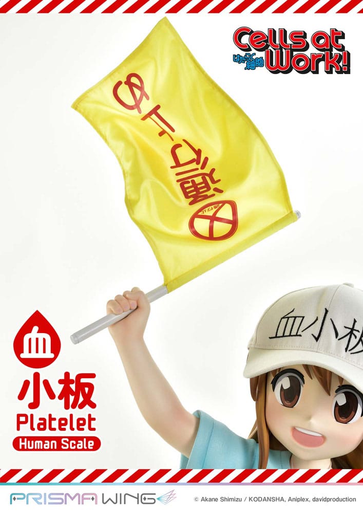Cells at Work! Life Scale Masterline Series Statue Platelet 100 cm