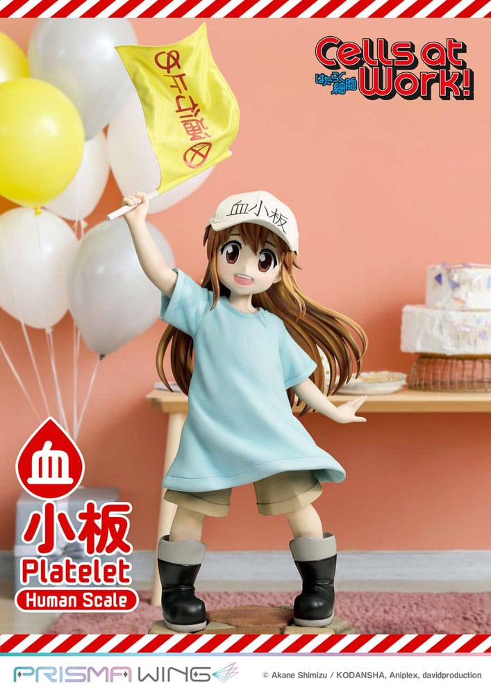 Cells at Work! Life Scale Masterline Series Statue Platelet 100 cm