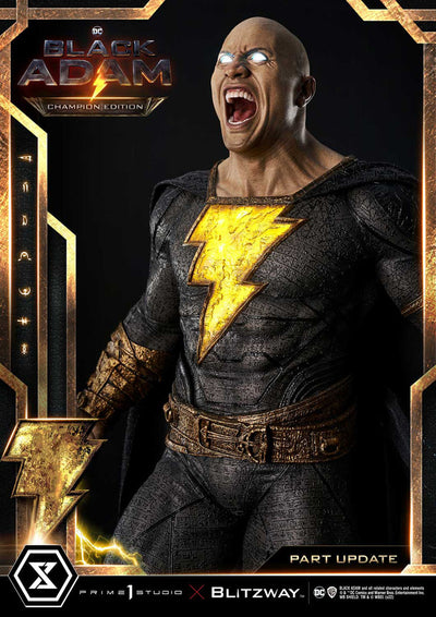 Black Adam Museum Masterline Statue 1/3 Black Adam Champion Edition 96 cm