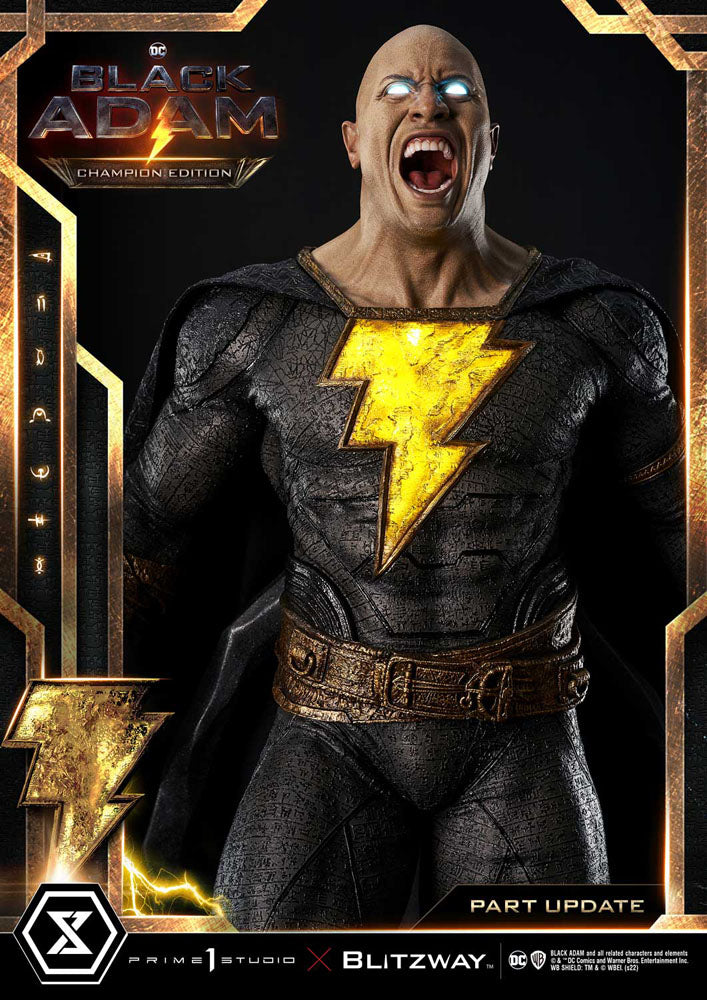 Black Adam Museum Masterline Statue 1/3 Black Adam Champion Edition 96 cm