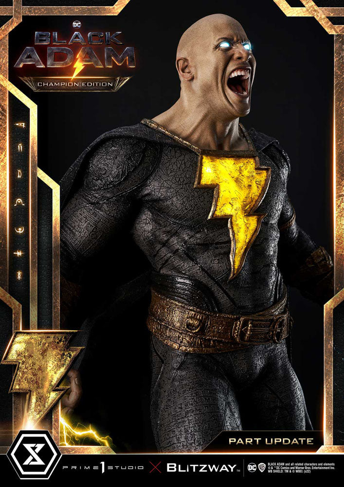 Black Adam Museum Masterline Statue 1/3 Black Adam Champion Edition 96 cm