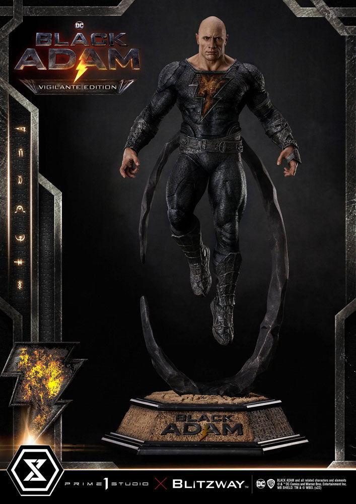 Black Adam Museum Masterline Statue 1/3 Black Adam Vigilante Edition 96 cm