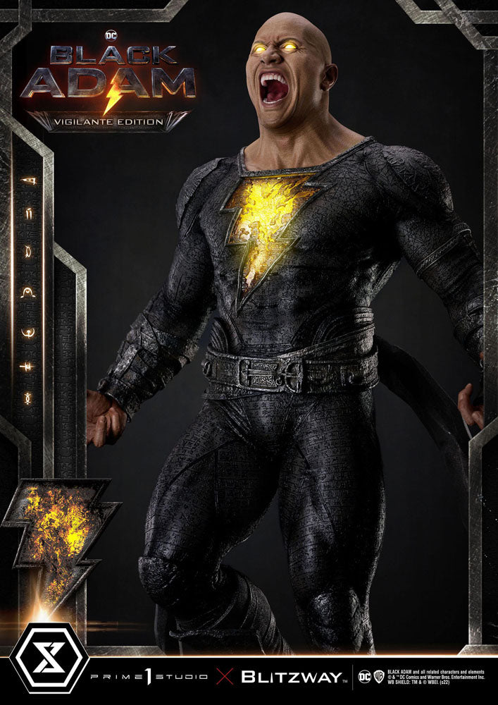 Black Adam Museum Masterline Statue 1/3 Black Adam Vigilante Edition 96 cm