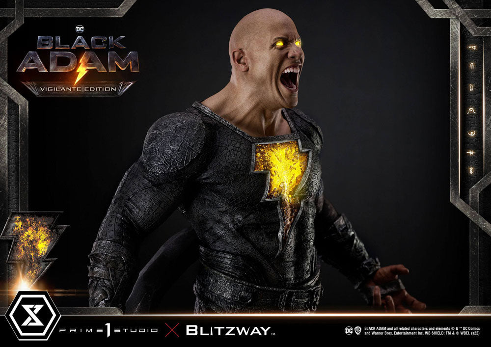 Black Adam Museum Masterline Statue 1/3 Black Adam Vigilante Edition 96 cm