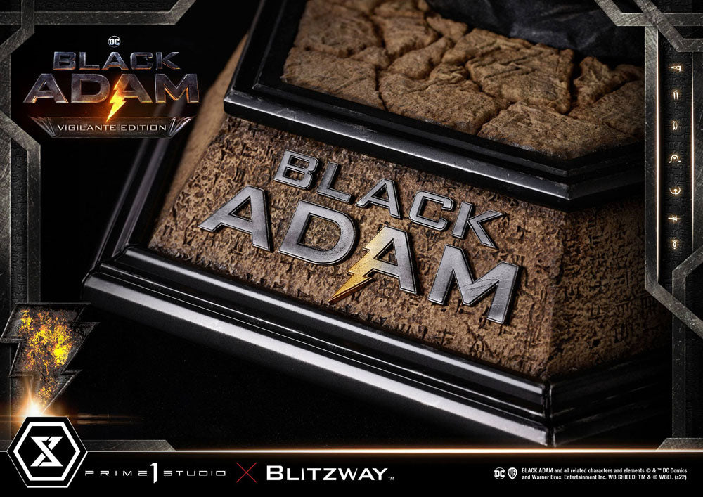Black Adam Museum Masterline Statue 1/3 Black Adam Vigilante Edition 96 cm