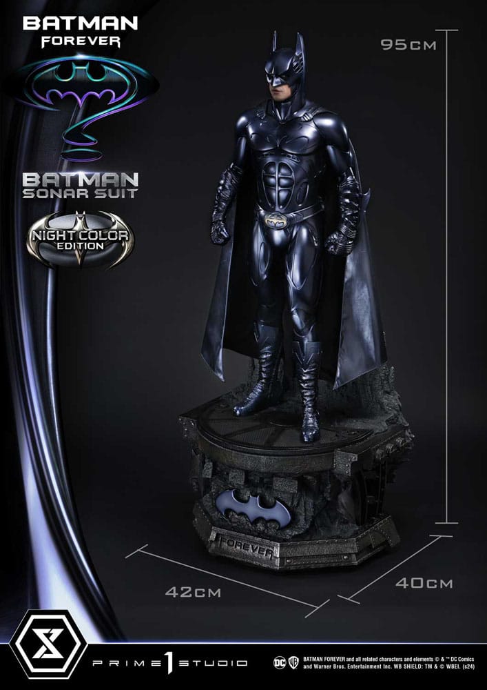 Batman Forever Museum Masterline Series Statue 1/3 Batman Sonar Suit Night Color Edition 95 cm