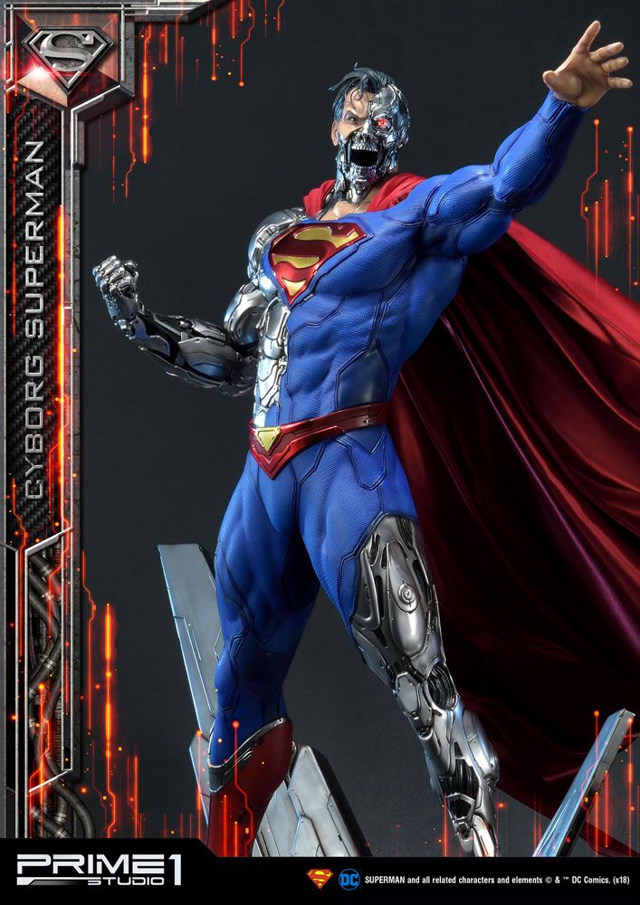 DC Comics Statue 1/3 Cyborg Superman 93 cm