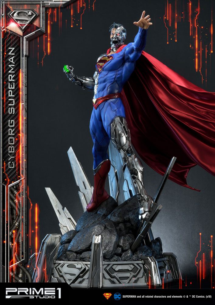 DC Comics Statue 1/3 Cyborg Superman 93 cm