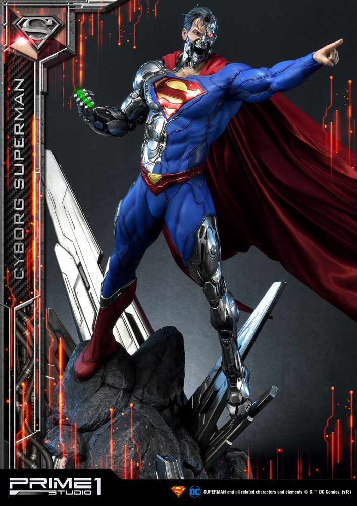 DC Comics Statue 1/3 Cyborg Superman 93 cm